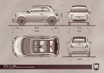 Fiat 500C 2009 года
